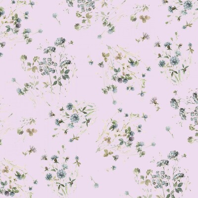Wilmington Prints - Au Naturel   Large Floral   Purple Fabric - By the Yard