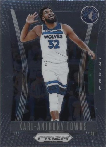 2023-24 Panini Mosaic /75 Karl-Anthony Towns Choice Red & Yellow 