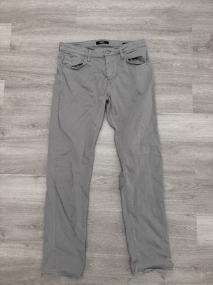 Mavi Zach Straight Leg Jeans Mens 34x34 Dark Wash Gray Stretch Denim