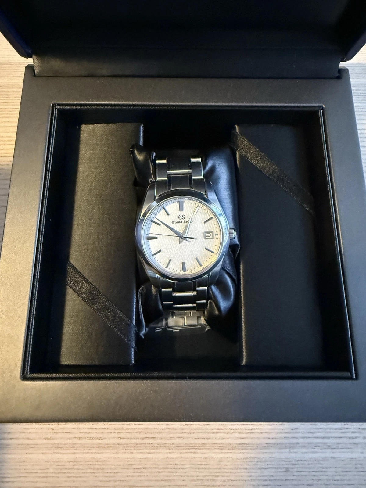 Grand Seiko Heritage Titanium Silver Men's Watch - SBGX267