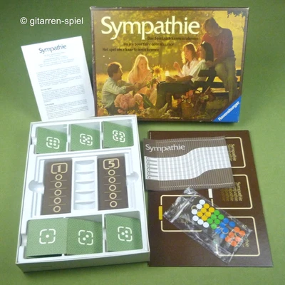 Sympathie - Komplett Top! Das Spiel sich kennenzulernen - Ravensburger ©1981 Rar - Bild 1 von 4