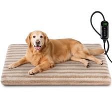 Large Pet Heating Pad, Waterproof Heated Dog Cat Bed with 11 Adjustable Tempe...
