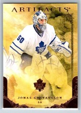 2010-11 Upper Deck Artifacts #39 Jonas Gustavsson Toronto Maple Leafs