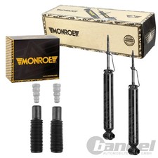 MONROE 2x STOßDÄMPFER+ PROTECTION-KIT HINTEN passend für AUDI A4 B8