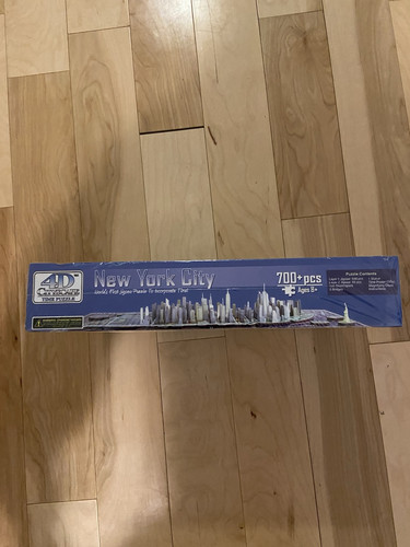 The City of New York History Over Time Puzzle 4D Cityscape 700 PC New Sealed - Picture 2 of 8