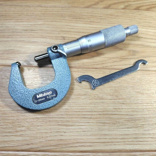 Mitutoyo Double Spherical Micrometer Measurement:0-25mm [VG] limited From JAPAN