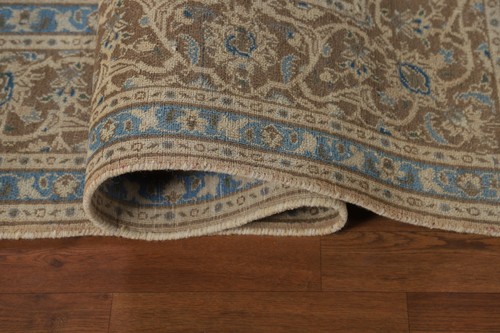 Alfombra tradicional tamaño habitación 6x10 alfombra floral vintage silenciada anudada a mano - Imagen 16 de 23