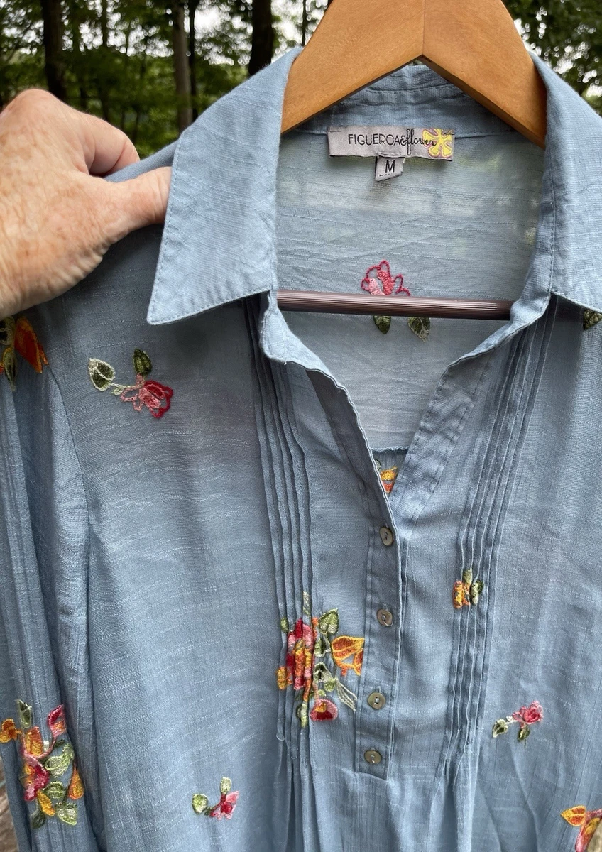 ♡*♡様 flower scallop couture blouse ロージーモ 25+ Figueroa & Flower Blouse Tops for Women for sale | Updated Oct