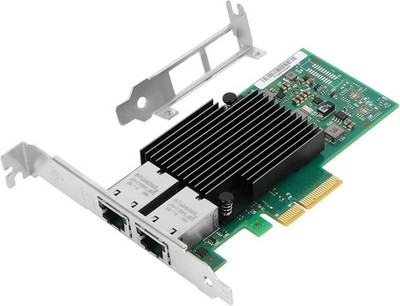 Vogzone 10Gb PCI E NIC Card for Intel X550 T2