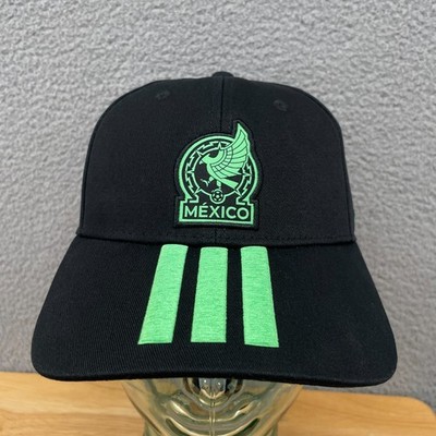 Adidas Mexico National Team 2026 Hat Cap Strapback Black Adjustable OSFM KE7873