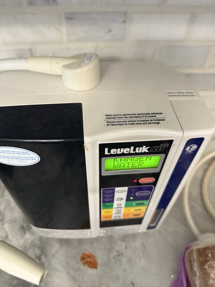 Kangen LeveLuk SD501 水离子发生器 碱性 美容 中性 酸性水 — 第 4/4 张图片