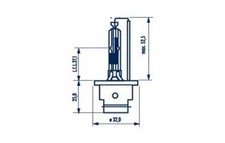 Glühlampe Hauptscheinwerfer Xenon NARVA 840063000 D2R Gasentladungslampe 85V 35W Glühlampe Hauptscheinwerfer Xenon NARVA 840063000 D2R Gasentladungslampe 85V 35W