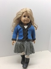 Pleasant Company American Girl Doll Blonde Hair Brown Eyes Just Like You 2008