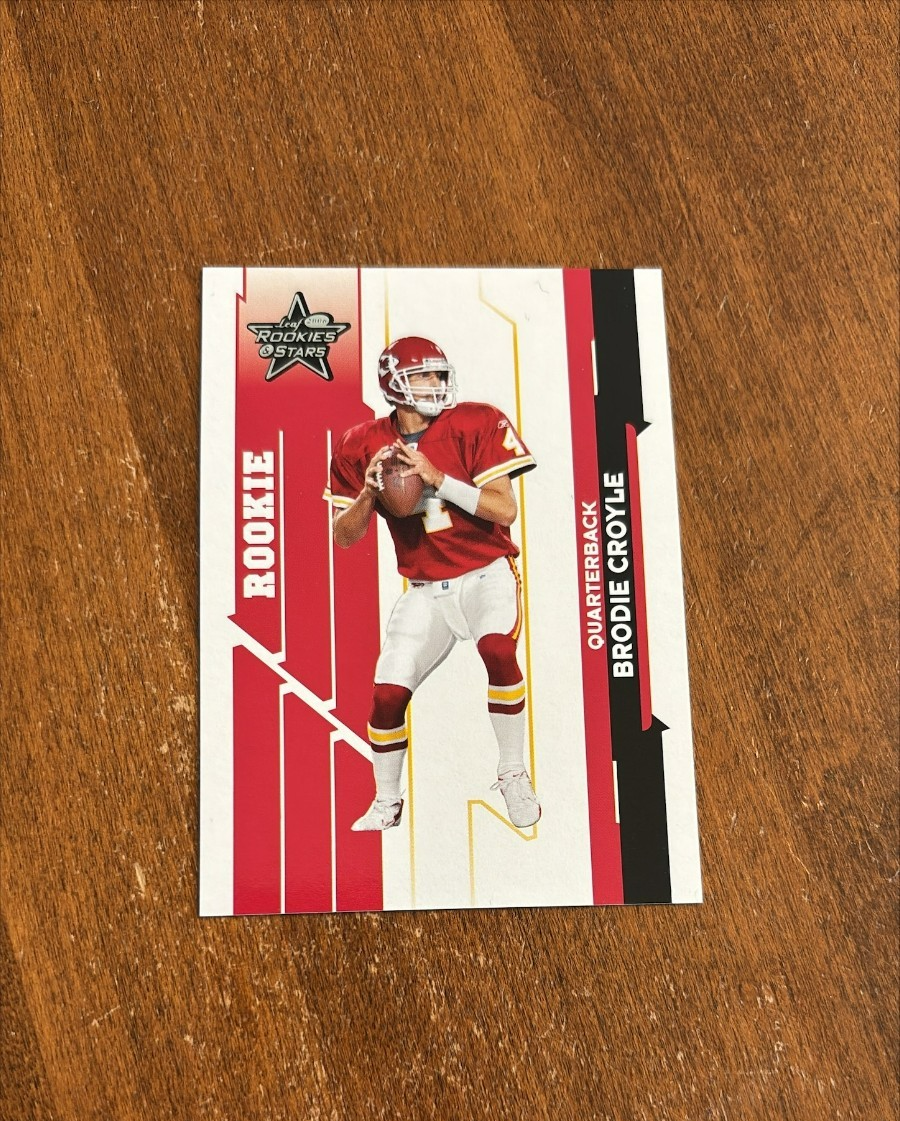 Brodie Croyle 2006 Donruss Roookies & Stars Rookie #202 Alabama Chiefs ...