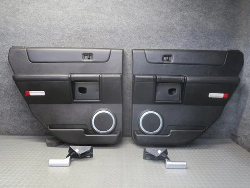 2005-2007 HUMMER H2 REAR LEFT & RIGHT DOOR INTERIOR TRIM COVER PANEL SET OF 2