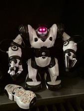 Roboter schwarz weiß Programmierbare Funktio...