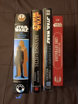 Star Wars Hardcover book lot (4 books)