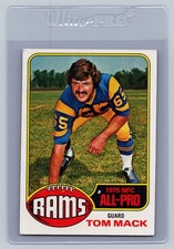 1976 Topps #110 Tom Mack NFL Vintage