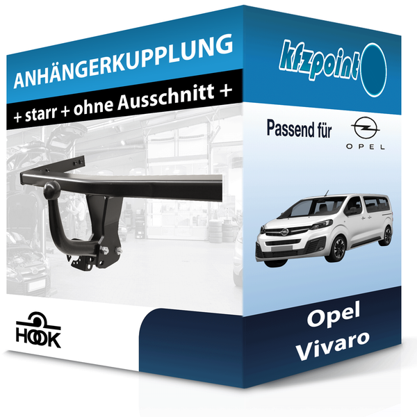 für Opel Vivaro 03.2019-Jetzt Hook AnhäNgerkupplung Starr Neu-image
