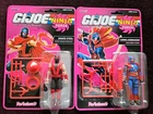 New ListingSuper7 G.I. Joe Ninja Force Snake Eyes & Cobra Commander ReAction+ Target Lot