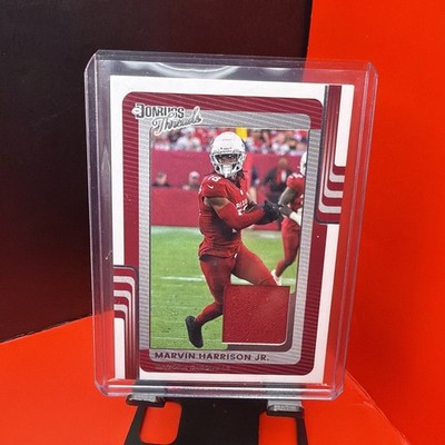 Marvin Harrison 2025 Panini Donruss Threads DTH-MHJ  Memorabilia Patch Cardinals