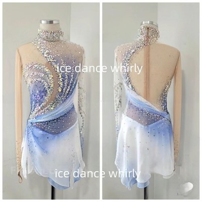 2026New ice figure skating dress performance dress gymnastics dress ladies