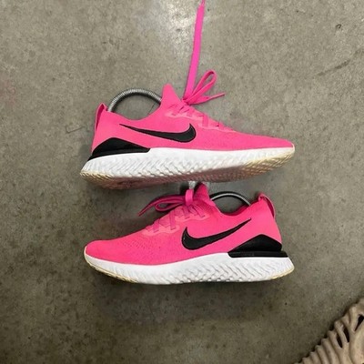 Nike Wmns Epic React Flyknit 2 'Raspberry Red' BQ8927601 Size 8.5 women Lightly