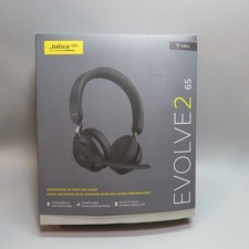 Jabra Evolve2 65 Stereo Wireless Headset MS Teams, USB-A - Black - Link380c