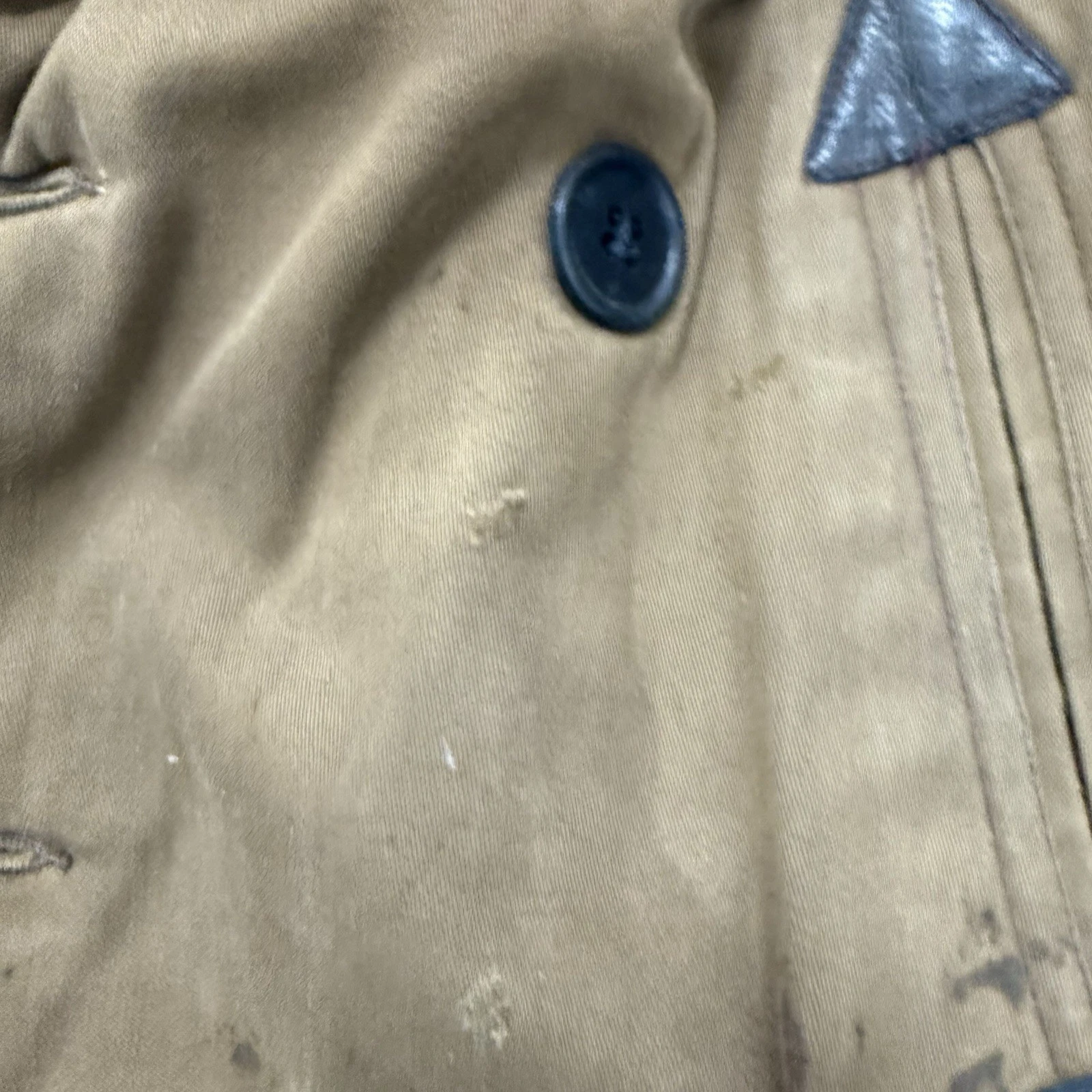 Vintage 40s Monarch Barnstormer Warm Belted Overcoat - product detail image 13