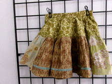 MATILDA JANE    GIRLS SIZE 8  CUTE MULTI PRINT / PULL ON SKIRT