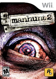 Manhunt 2 (Nintendo Wii, 2007) Game With Manual + Case