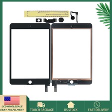 For iPad Mini 4 2015 Touch Screen Glass Digitizer with Home Button A1538 A1550