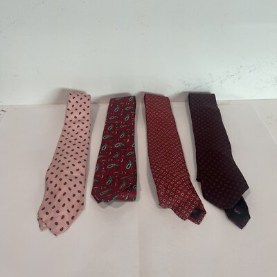 4 Vintage Paisley Robert Talbott Carmel by the Sea Ties