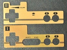 NEW Faceplates for Famicom Controller 1  Controller 2 Metal 