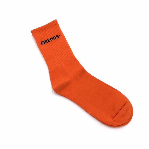 VLONE Friends Logo Detail Socks Orange - OS - Afbeelding 4 van 4
