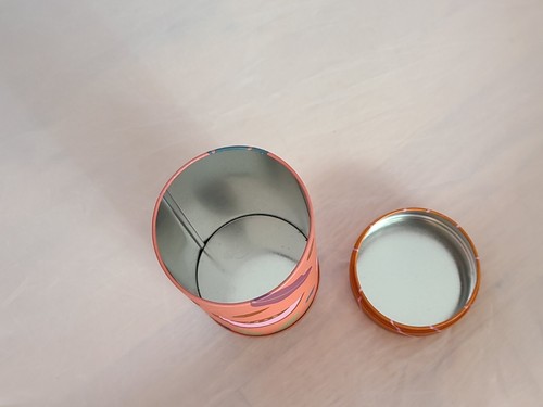 David's Davids Tea Empty Tin Orange Autumn Pumpkin Gourd Collectible DAVIDsTEA - Picture 6 of 7