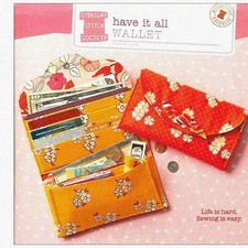 Ultimate Wallet Craft Kit: Sew & Go