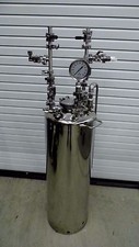 Alloy Products Corp. T-316l Ss 60 Liter Pressure Vessel With Gauge Fittings