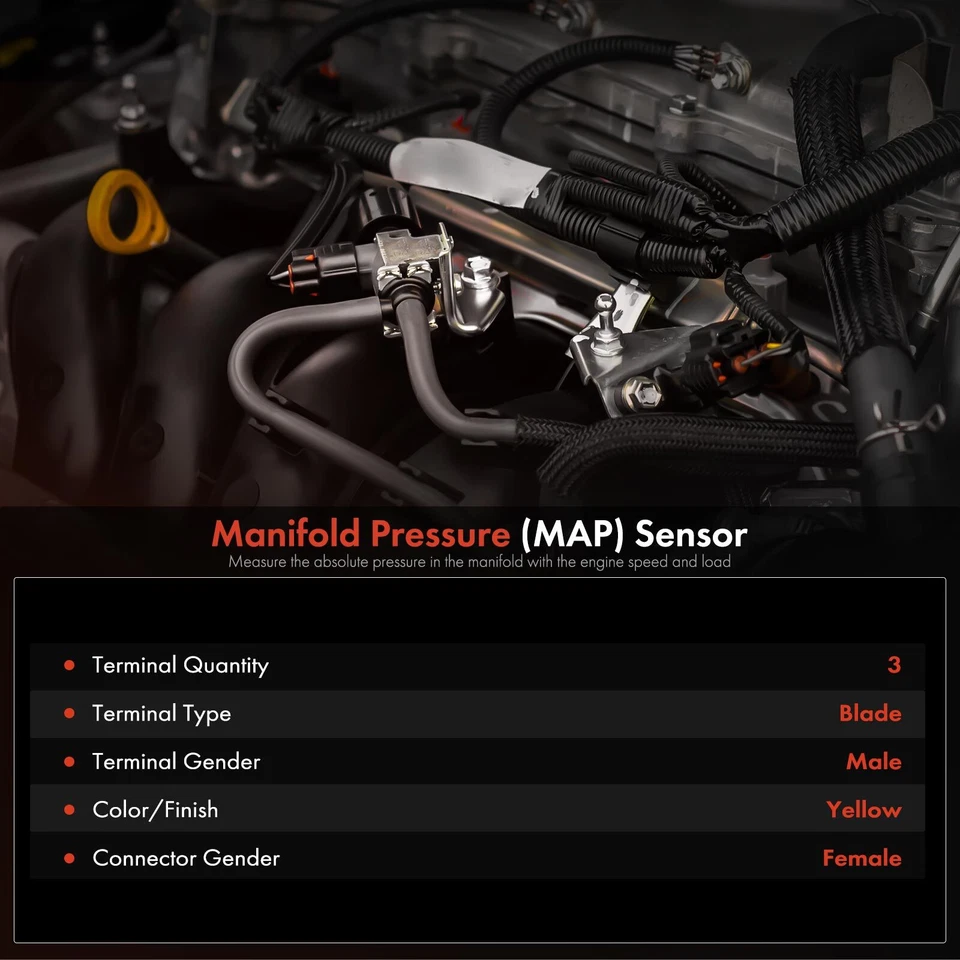 Sensor de contrapresión de escape para International Harvester Durastar IC Corporation Foto 2 de 4