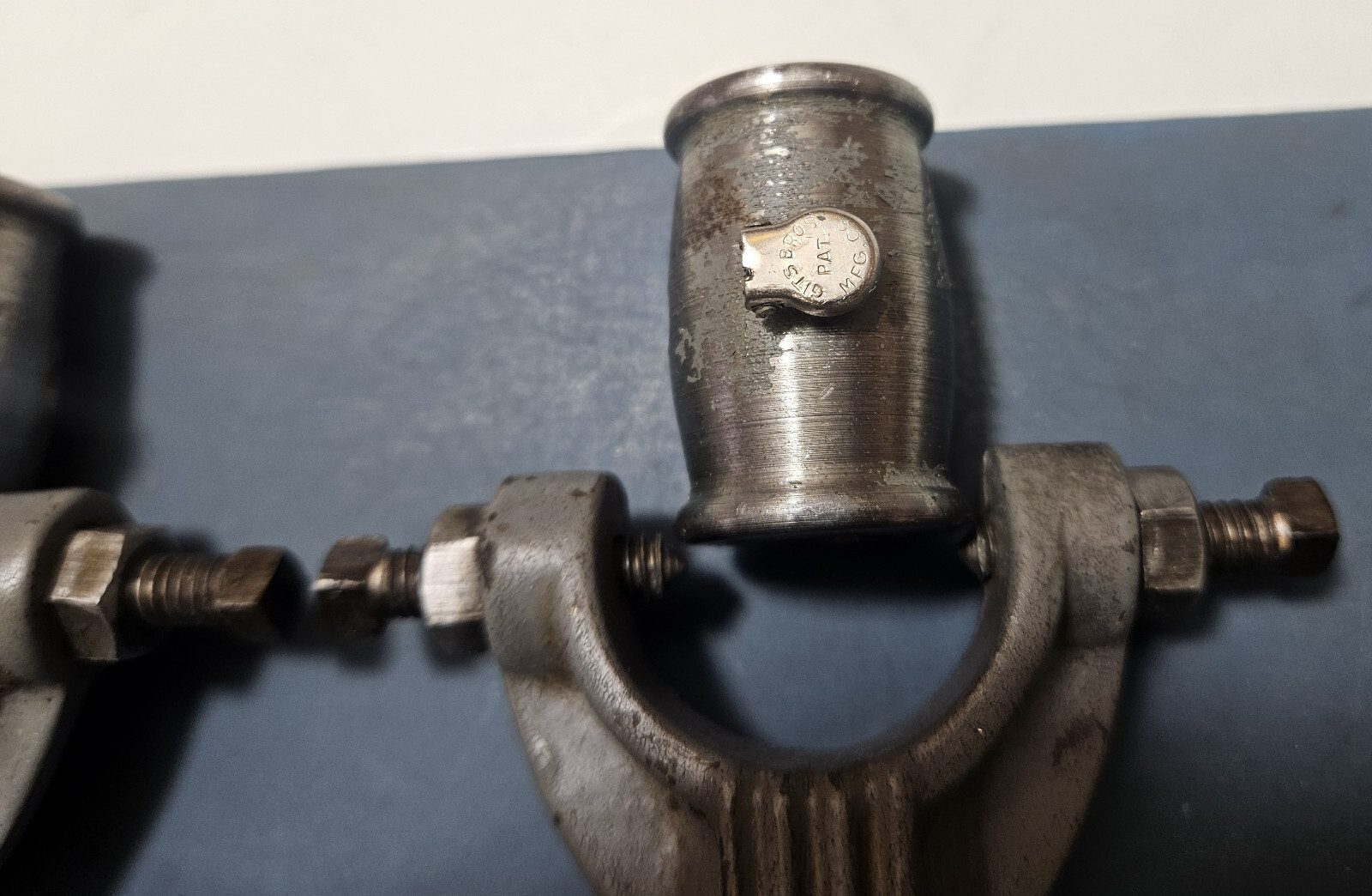 Pair of mounts w/ bearing for jackshaft/extra wood/metal lathe plus