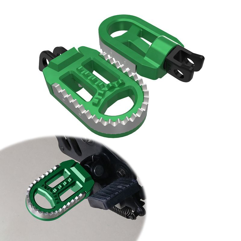 Motorcycle Wide Fat Footrest Foot Pegs Fit For Suzuki DR200S 2015