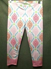 NWT LOLLY WOLLY DOODLE WOMEN'S CAPRI LEGGINGS SIZE XS MADE IN USA