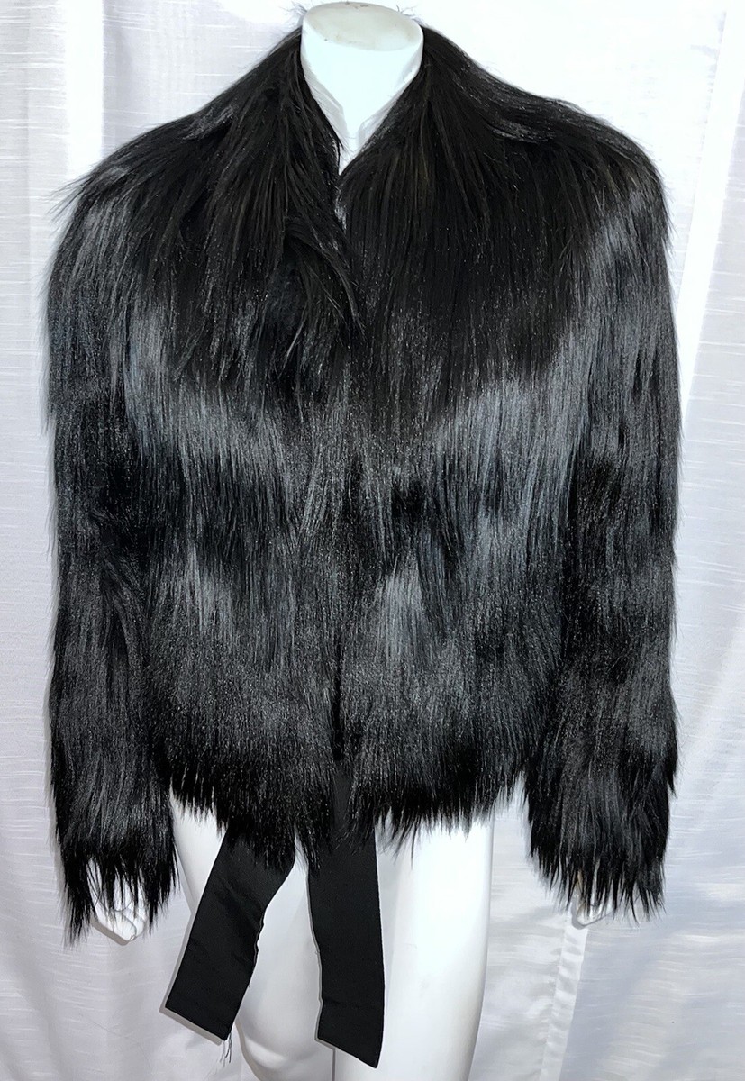 ジャケット・アウター 00s volume fur coat black archive s-l1200.jpg