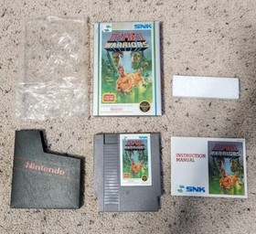 ikari warriors nes - Complete With Box. Manual, Everything