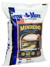 Grow More Mendocino Plant Starter Soluble 10-52-10 - 25LB Amino Acids Indoor Out