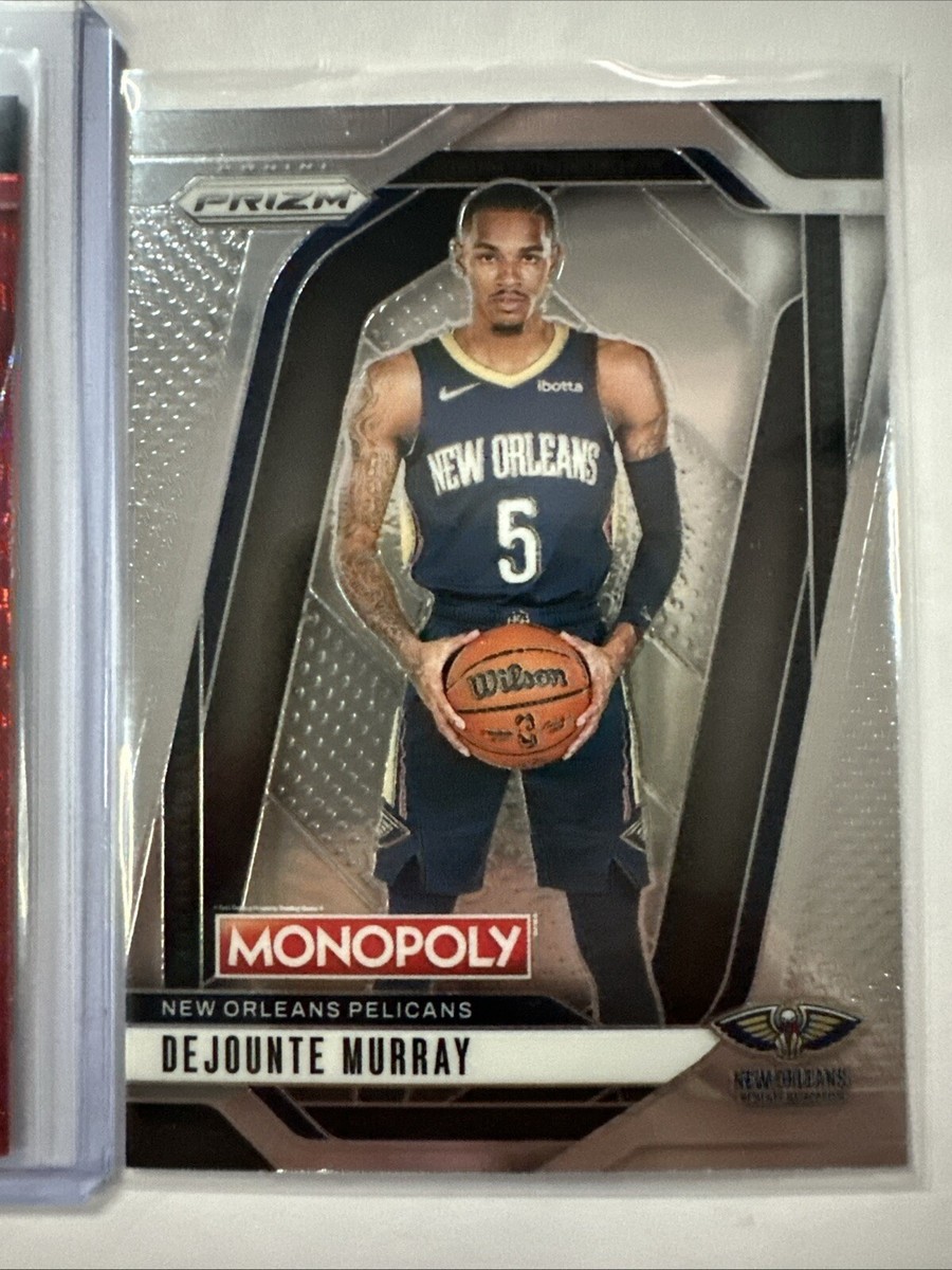 2024-25 Prizm Monopoly 3.0 Dejounte Murray #63 Red Wave + 2024-25 Prizm Monopoly 3.0 Dejounte Murray #63 Red Wave +