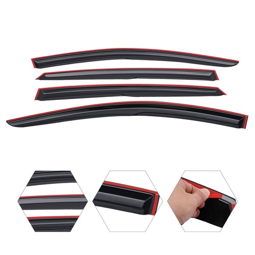 In-Channel Rain Guard Window Visors For 2019-2024 Chevrolet Malibu