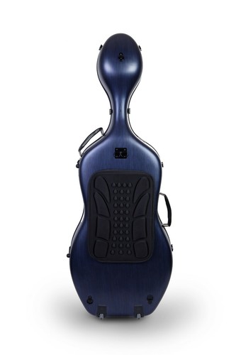 Crossrock Poly Carbon Composite Cello Case, 1/2 Size Cello with backpack &wheels - Picture 23 of 54