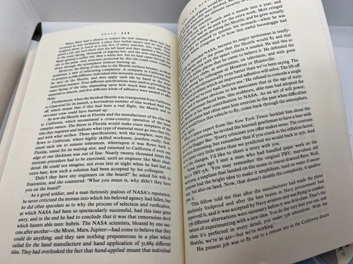 Space A Novel by James A. Michener Hardcover Book First Edition 1982 Vintage VG - Picture 11 of 16