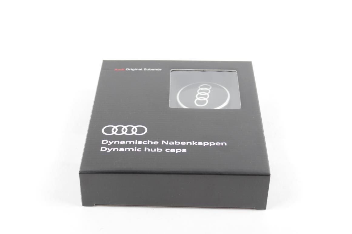 Audi Dynamic Hub Cap Black 4M8071006A Genuine | VAG